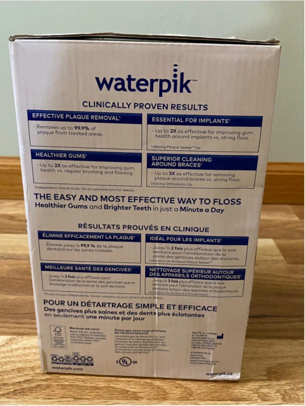 Waterpik Aquarius Water Flosser (NIB)